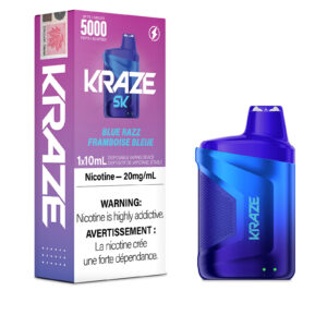 Blue Razz Kraze 5K – Disposable Vape