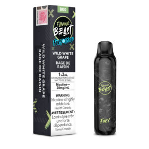 Wild White Grape Iced Flavour Beast Fury – Disposable Vape