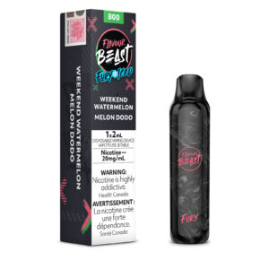 Weekend Watermelon Iced Flavour Beast Fury – Disposable Vape