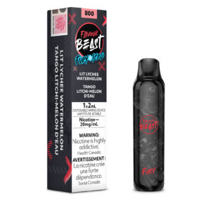 Lit Lychee Watermelon Iced Flavour Beast Fury – Disposable Vape