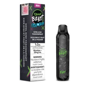 Kewl Kiwi Passionfruit Iced Flavour Beast Fury – Disposable Vape