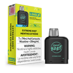 Extreme Mint Iced Level X – Flavour Beast Pods