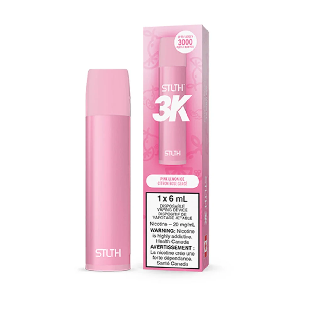 Pink Lemon Ice STLTH 3K Disposable Vape
