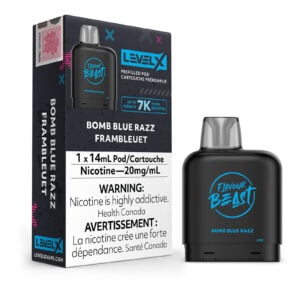 Bomb Blue Razz Level X – Flavour Beast Pods