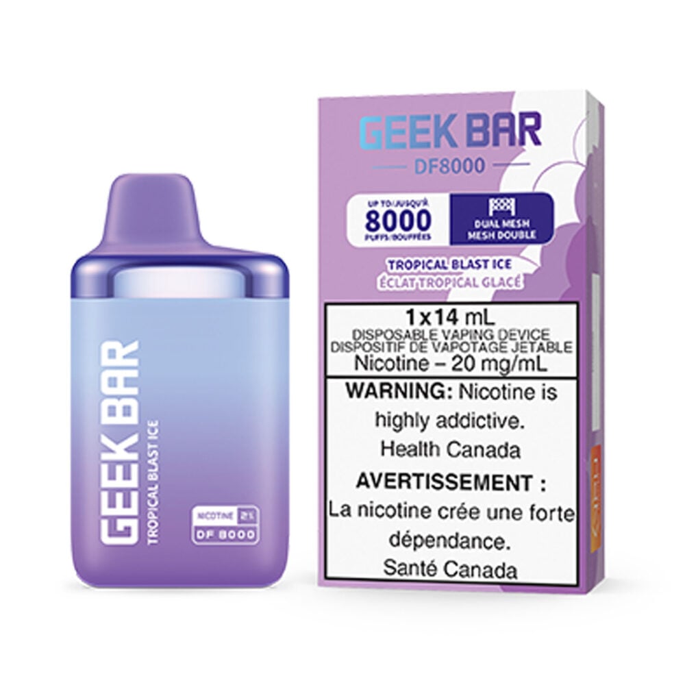Tropical Blast Ice Geek Bar DF8000 Disposable Vape