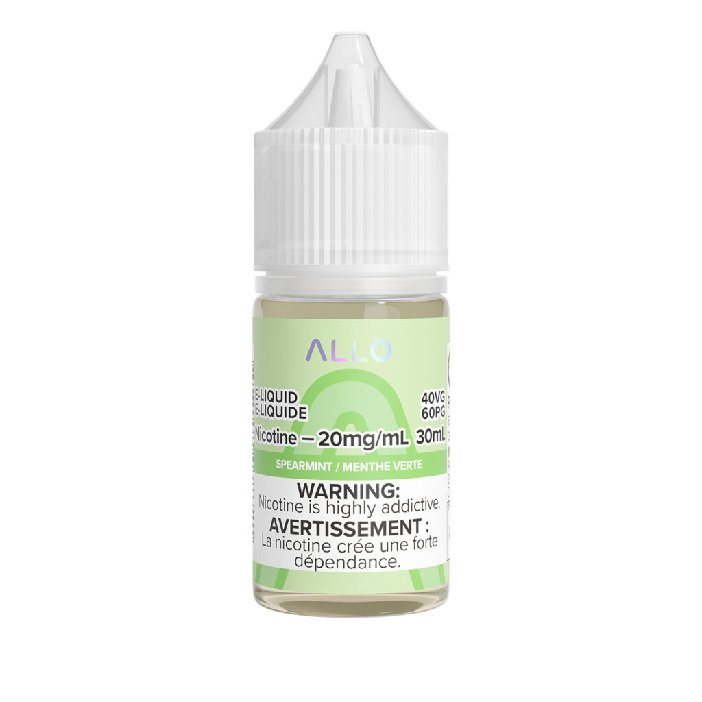 Spearmint Gum Vape Juice Spearmint E-Juice by I Love Salts
