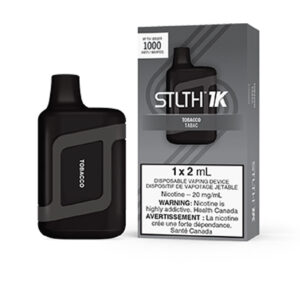 Tobacco STLTH 1K – Disposable Vape