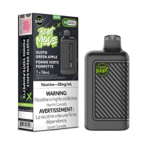 Gusto Green Apple Flavour Beast Beast Mode – Disposable Vape