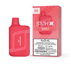 Strawberry Ice STLTH 1K – Disposable Vape