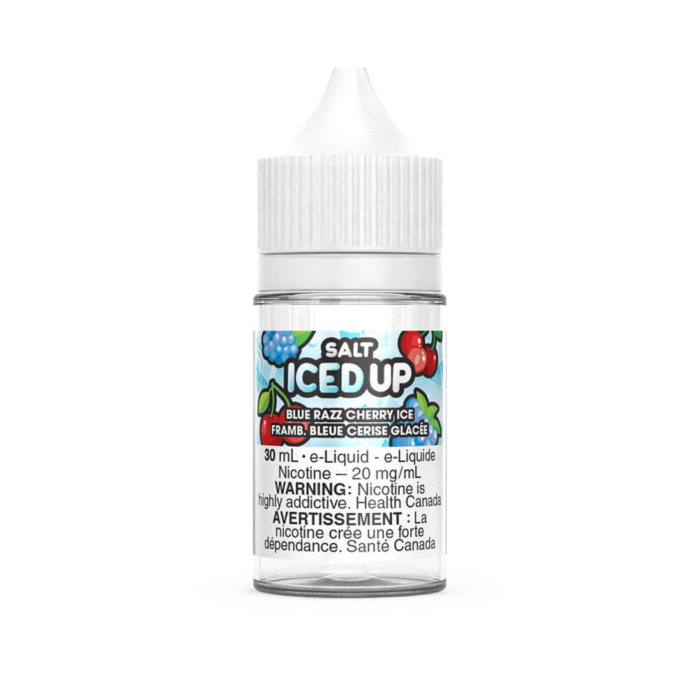 Blue Razz Cherry Ice SALT Iced Up Salt E-liquid