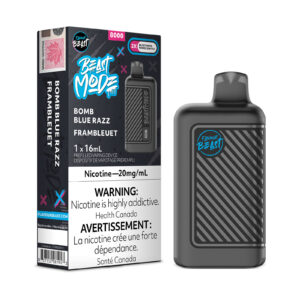 Bomb Blue Razz  Flavour Beast Beast Mode – Disposable Vape