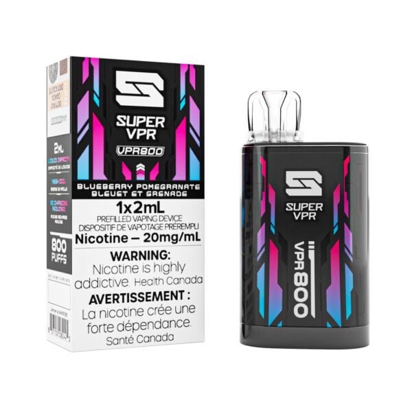 Blueberry Pomegranate Super VPR 800 Disposable Vape