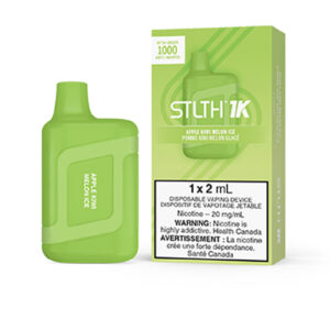 Apple Kiwi Melon Ice STLTH 1K – Disposable Vape