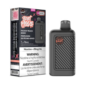 Packin’ Peach Berry Flavour Beast Beast Mode – Disposable Vape