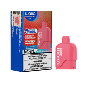 Raspberry Watermelon Waka soMatch MB6000 Disposable Pods