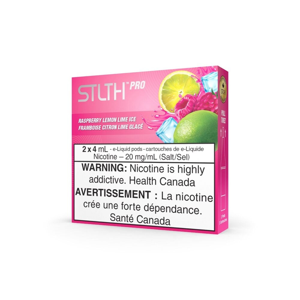 Raspberry Lemon Lime Ice STLTH Pro Pods