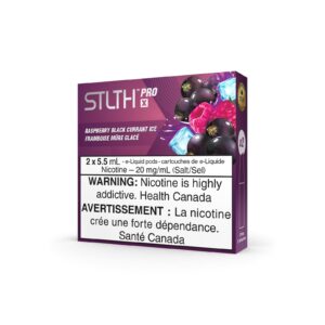 Raspberry Black Currant Ice STLTH Pro X Pods