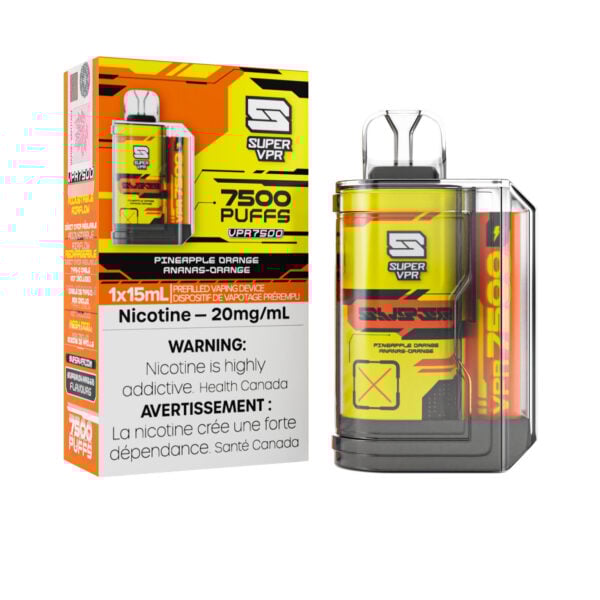 Pineapple Orange Super VPR 7500 Disposable Vape