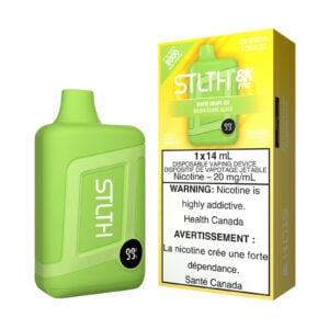 White Grape Ice STLTH 8K Pro – Disposable Vape