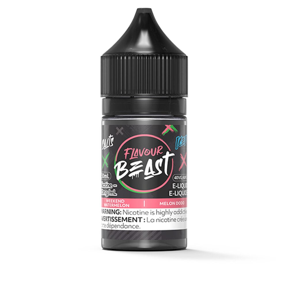 Weekend Watermelon Iced Flavour Beast Salt E-Liquid