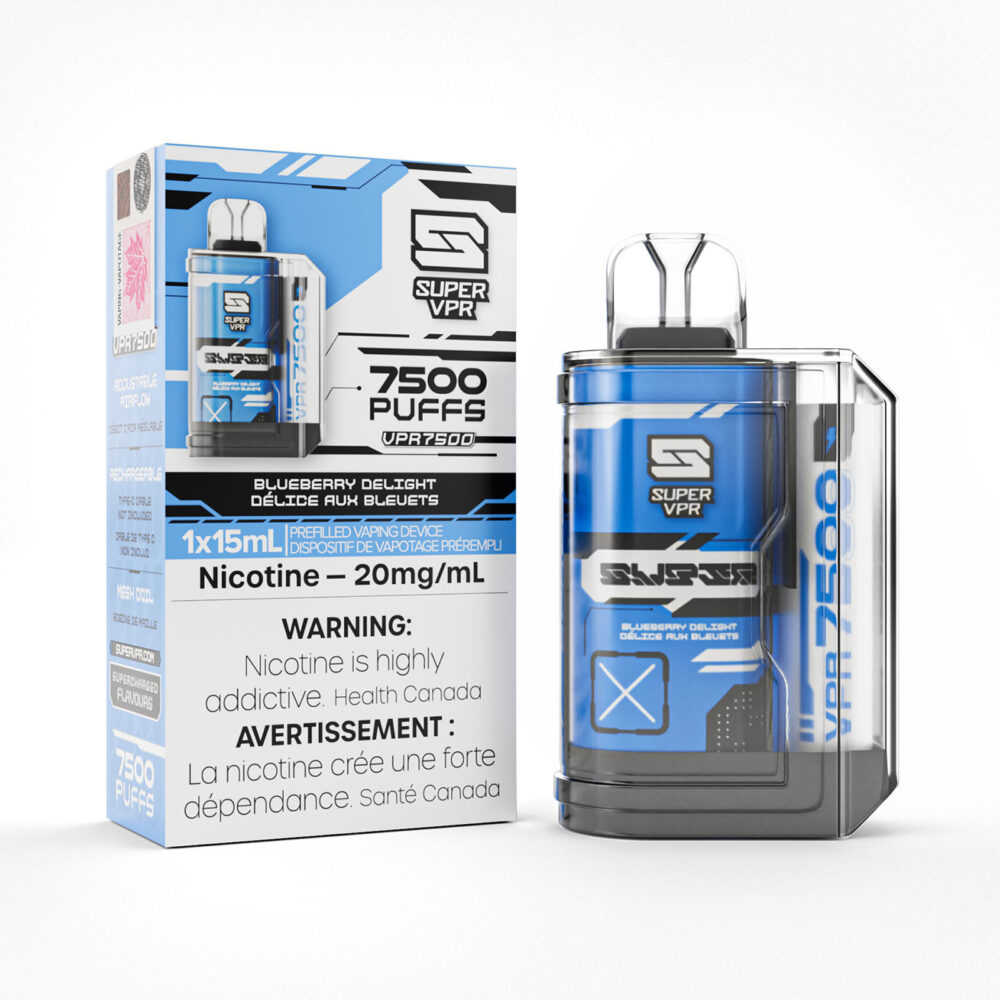 Blueberry Delight Super VPR 7500 Disposable Vape
