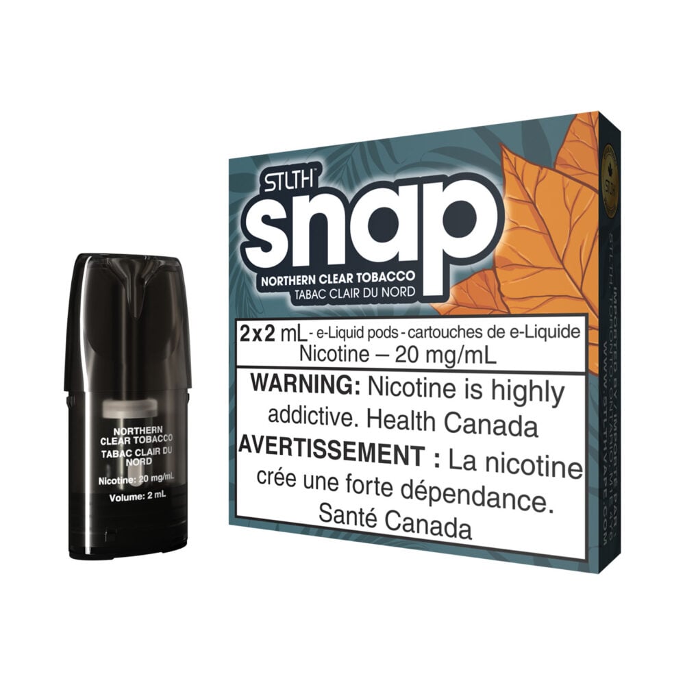 Northern Clear Tobacco Snap STLTH Pods