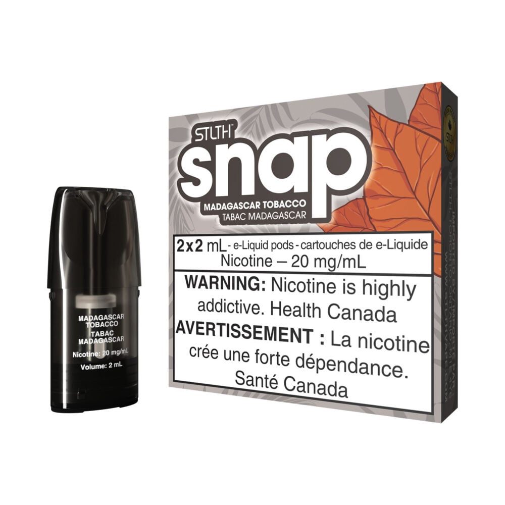 Madagascar Tobacco Snap STLTH Pods