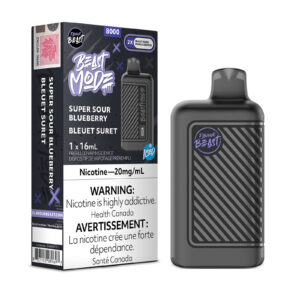 Super Sour Blueberry Iced Flavour Beast Beast Mode – Disposable Vape