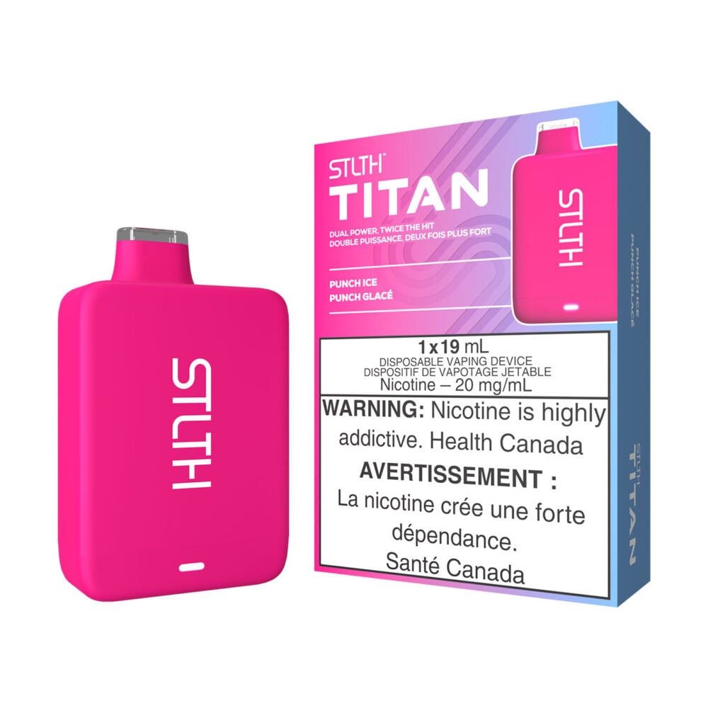 Punch Ice STLTH Titan Disposable Vape