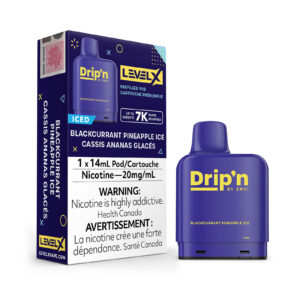 Blackcurrant Pineapple Ice Level X – Drip’n by Envi