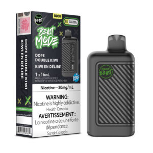 Dope Double Kiwi Iced Flavour Beast Beast Mode – Disposable Vape