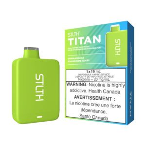 Green Apple Ice STLTH Titan – Disposable Vape