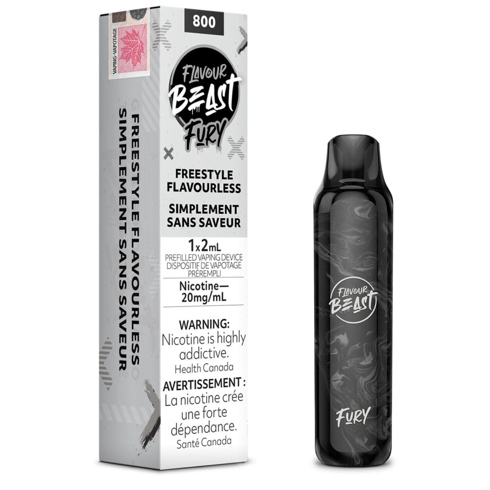 Freestyle Flavourless Flavour Beast Fury Disposable Vape