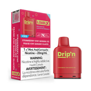 Strawberry Kiwi Banana Ice Level X – Drip’n by Envi