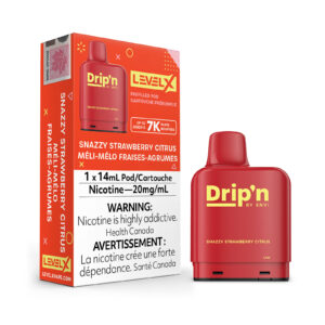 Snazzy Strawberry Citrus Level X – Drip’n by Envi