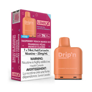 Raspberry Peach Mango Ice Level X – Drip’n by Envi