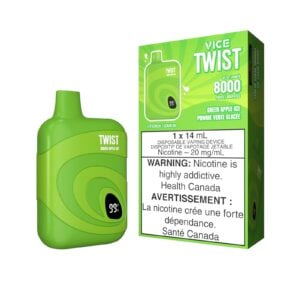 Green Apple Ice Vice Twist – Disposable Vape