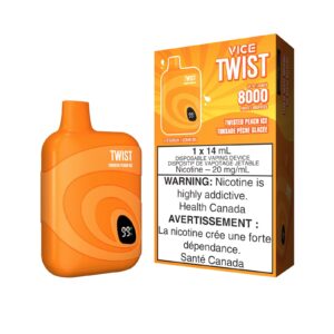 Twisted Peach Ice Vice Twist – Disposable Vape