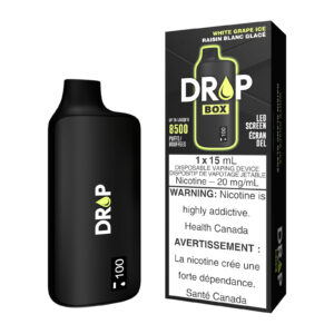 White Grape Ice Drop Box – Disposable Vape