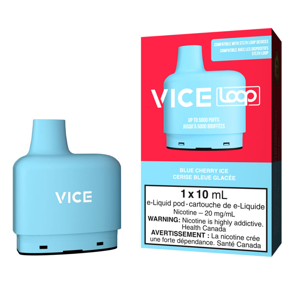 Blue Cherry Ice Vice Loop Pods