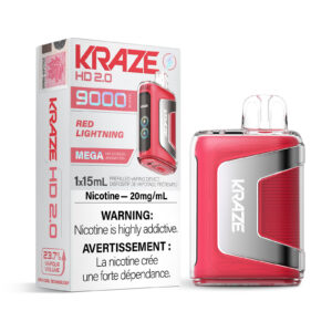 Red Lightning Kraze HD 2.0 – Disposable Vape