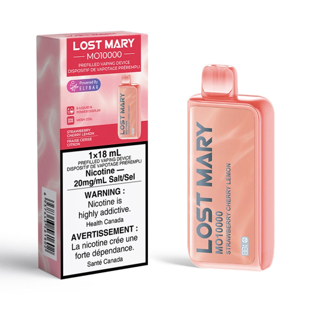 Strawberry Cherry Lemon Lost Mary MO10000 Disposable Vape