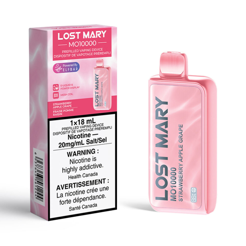 Strawberry Apple Grape Lost Mary MO10000 Disposable Vape