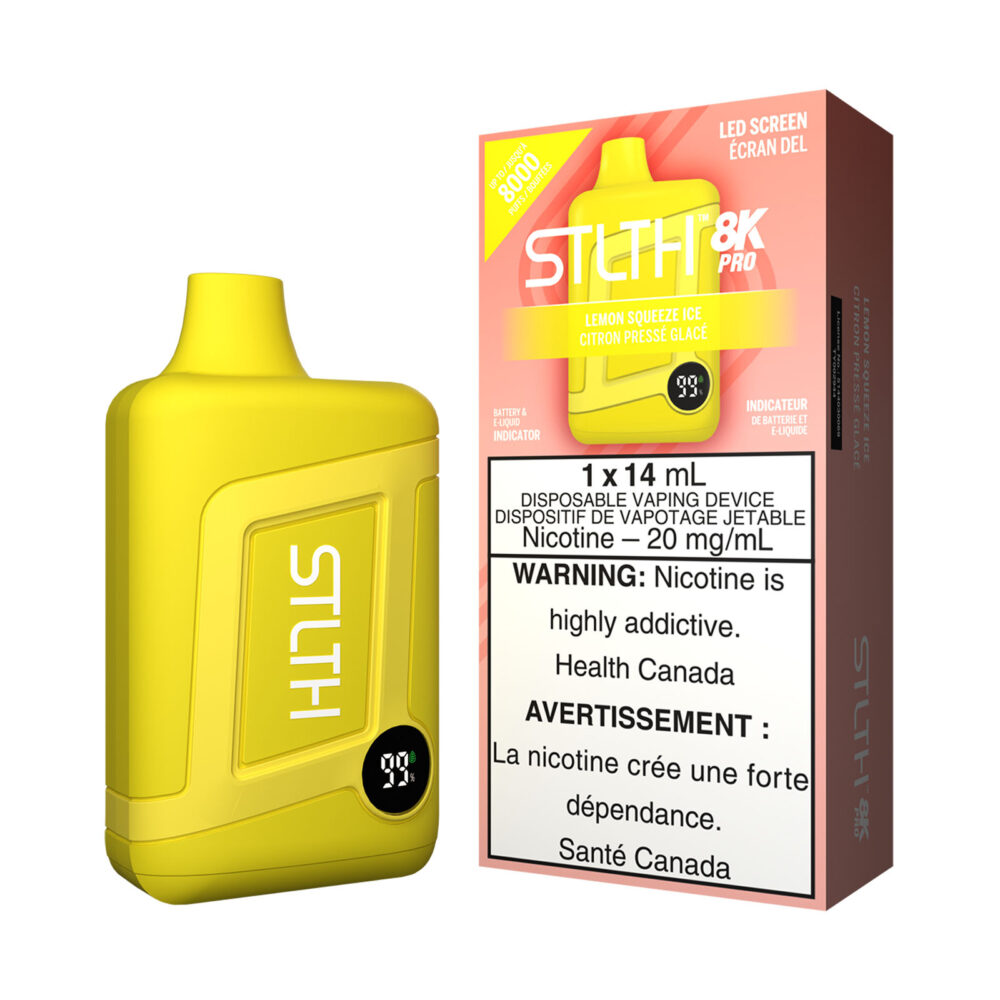 Lemon Squeeze Ice STLTH 8K Pro