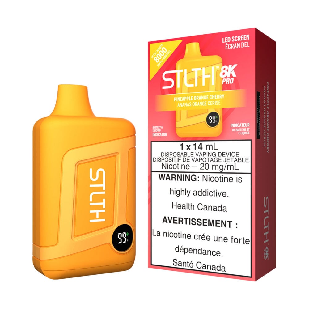 Pineapple Orange Cherry STLTH 8K Pro