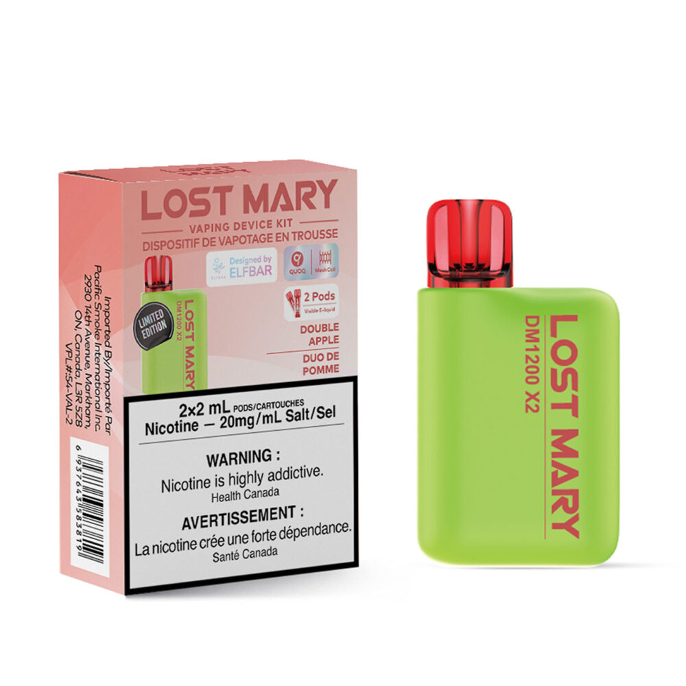 Double Apple Lost Mary DM1200x2 Disposable Vape