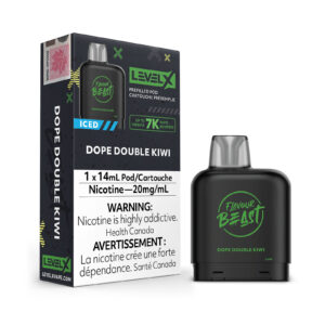 Dope Double Kiwi Iced Level X – Flavour Beast Pods