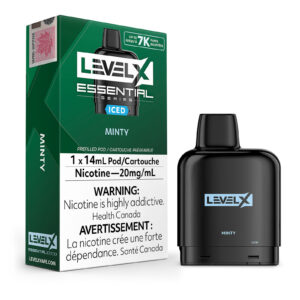 Minty Ice Level X Essential – Flavour Beast Pods