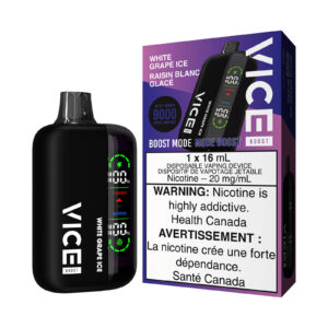 White Grape Ice Vice Boost – Disposable Vape