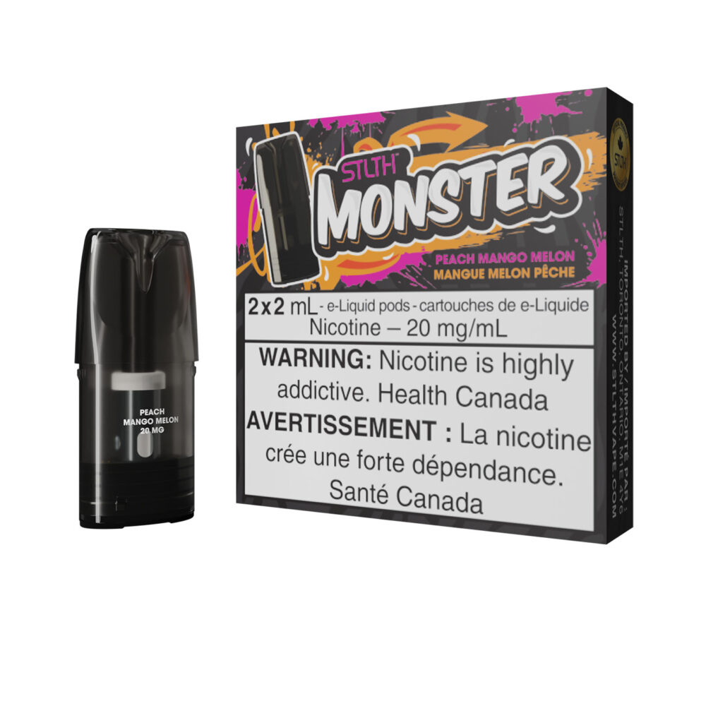 Peach Mango Melon STLTH Monster Pods